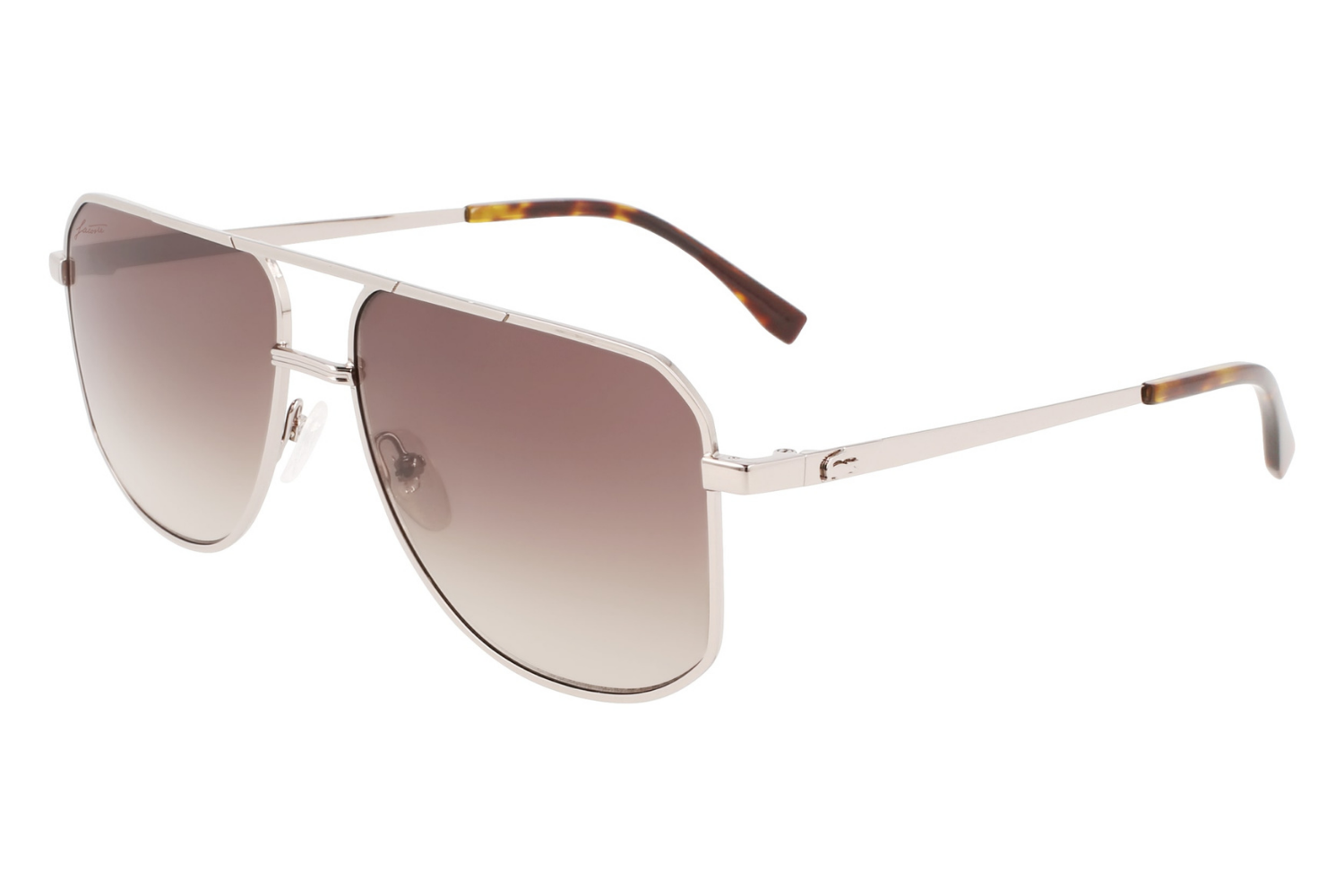 Lacoste 55 mm Gold Sunglasses | World of Watches